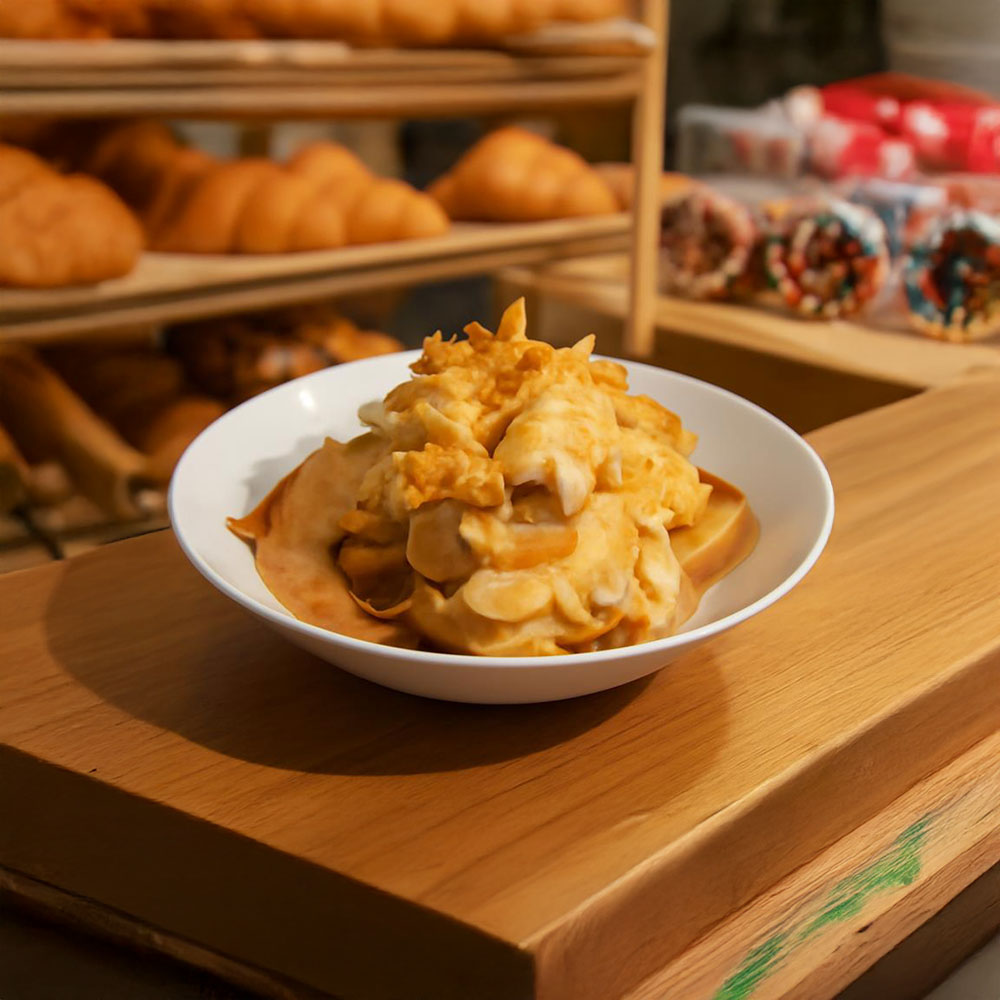 Chicken Waffle with Cheese